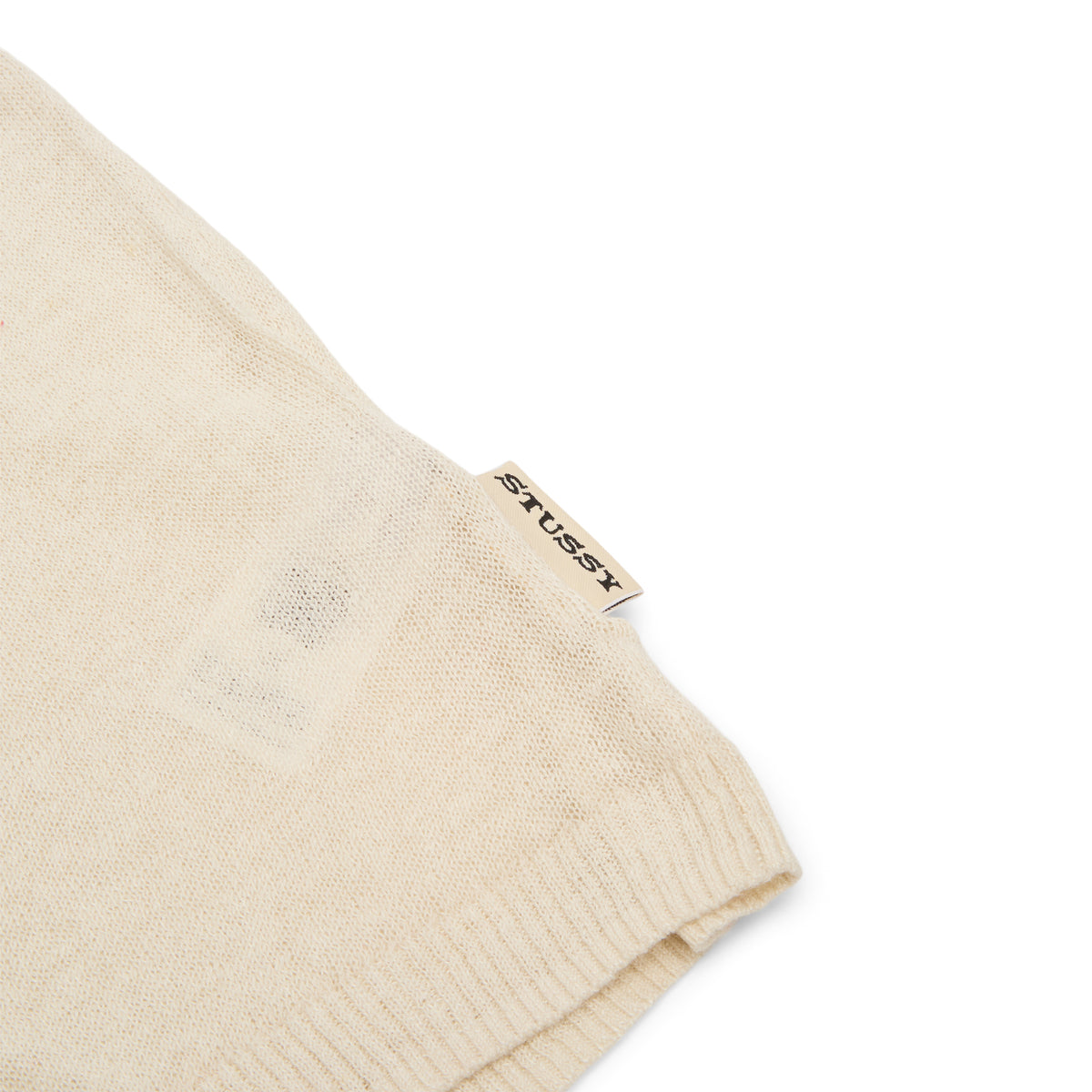 Stussy Striped Long Sleeve Sweater (Bone)