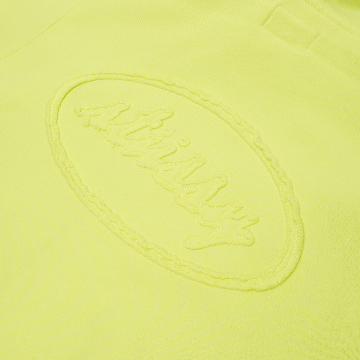 Stussy Cursive Applique Zip Hood (Lime)