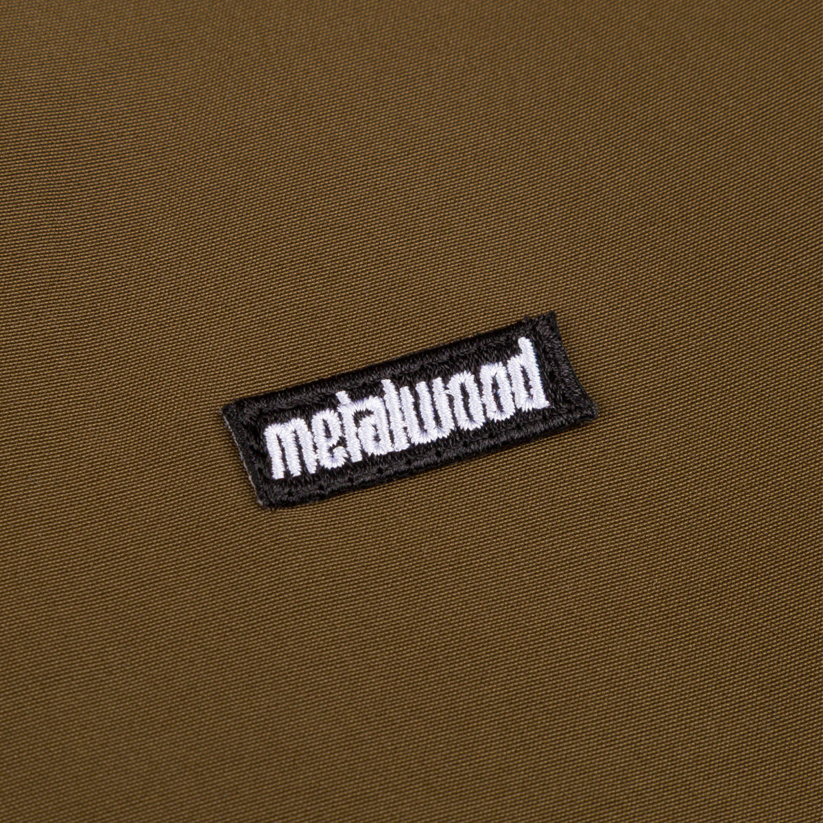Metalwood Studio Contrast Zip Windbreaker (Brown)