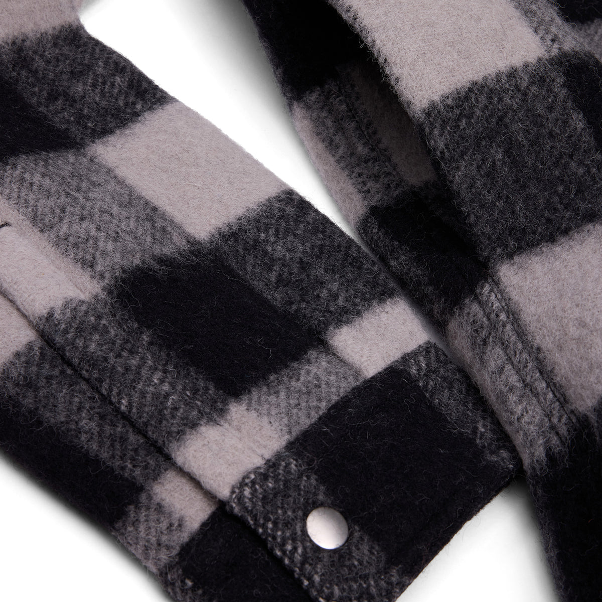 Rick Owens Oversized Outershirt (Black plaid)