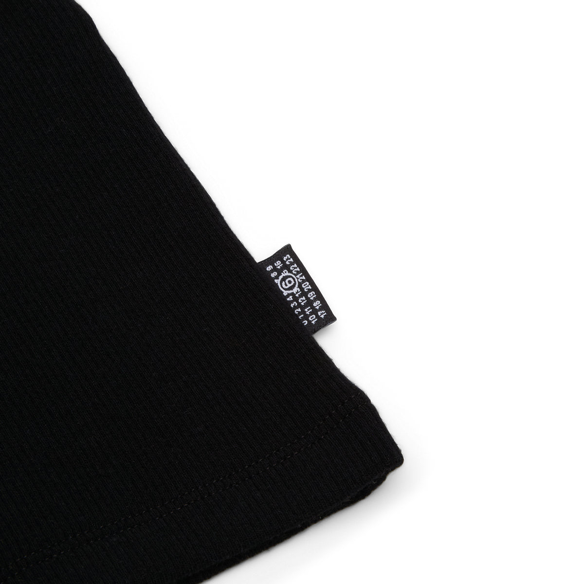 MM6 Maison Margiela Long-sleeved Top (Black)