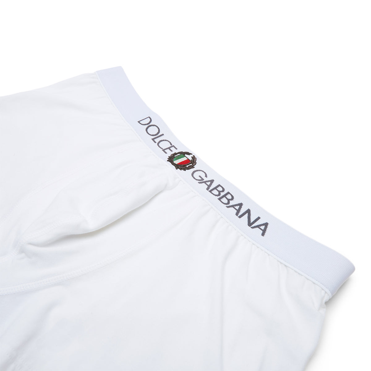 Dolce & Gabbana Logo Regular Boxers (Optical White)
