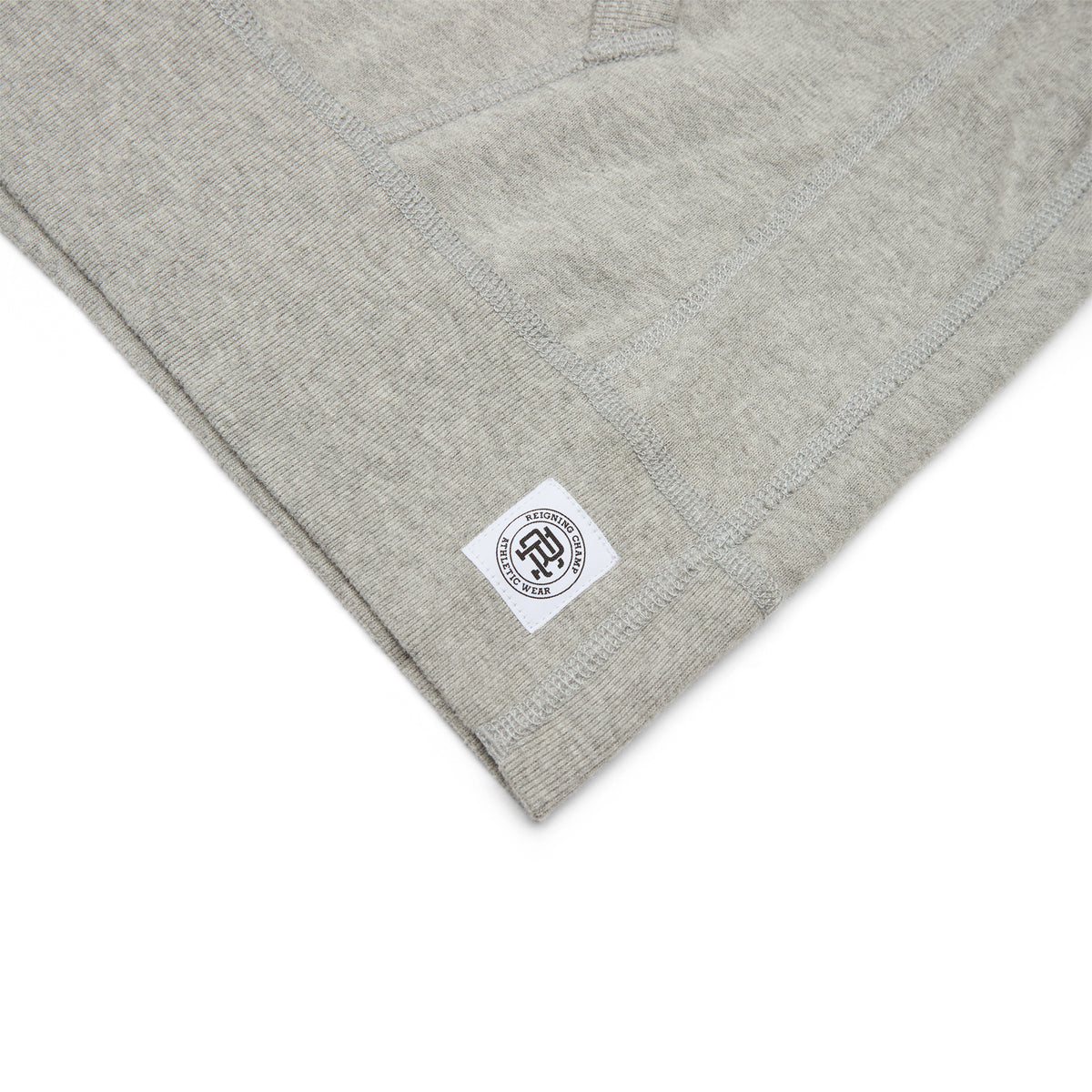 Reigning Champ Reigning Champ Men's Knit Lt Wt Terry Pullover Hoodie (Heather Grey)