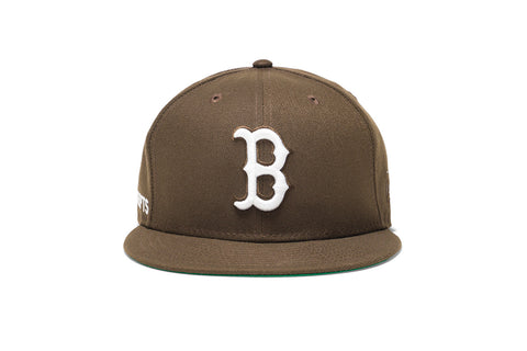 Concepts x New Era 5950 Boston Red Sox Fitted Hat (Walnut)