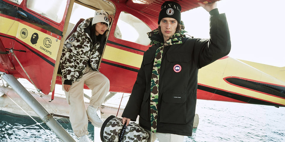 Introducing the Concepts x Canada Goose x Bape Collection