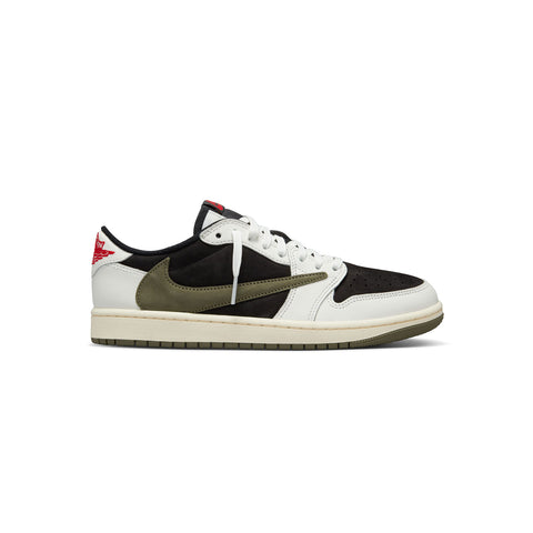 Womens Travis Scott x Air Jordan 1 Low ‘Olive’