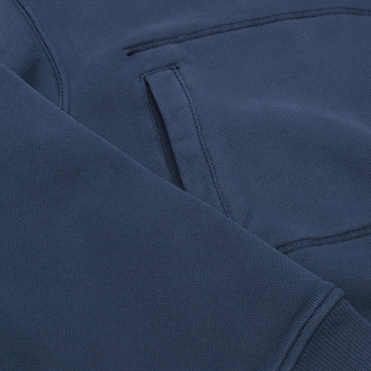 Brain Dead Half Zip Collared Sweatshirt (Midnight)