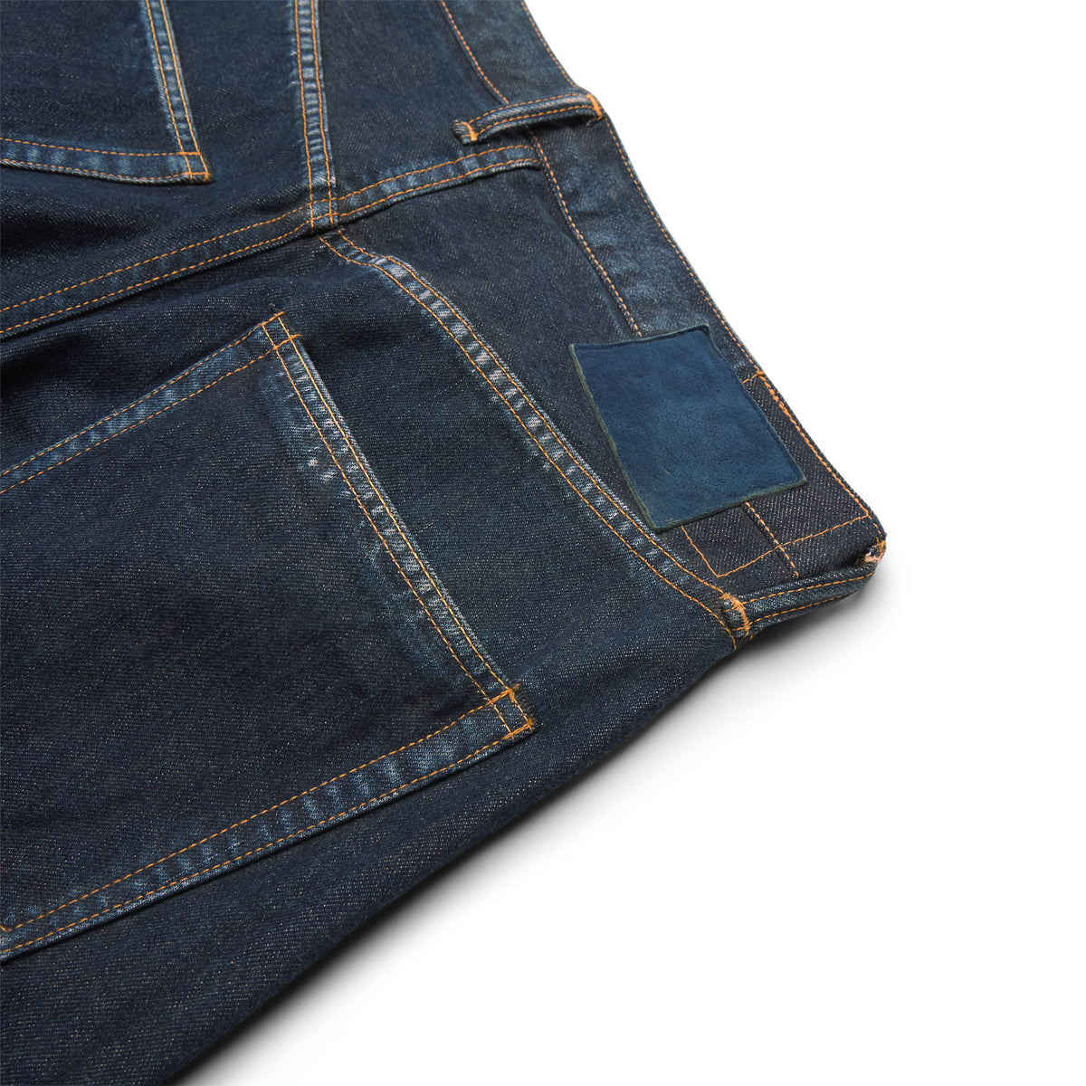Visvim Social Sculpture 01 Wide DMGD-39 Mud (DK Indigo L32)
