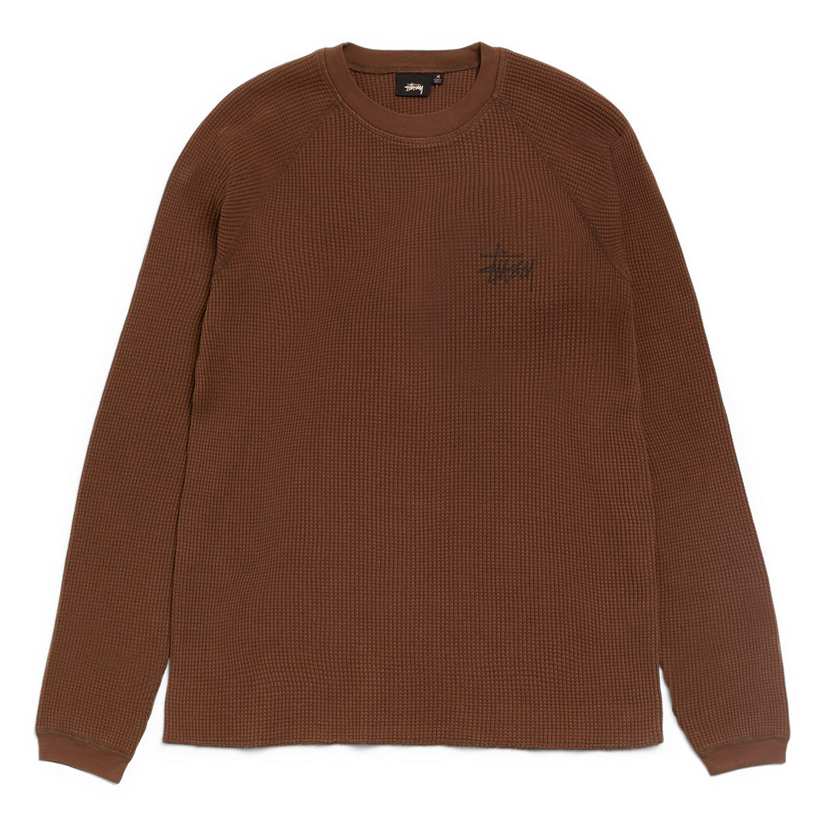 Stussy Raglan Thermal Basic Stock (Brown)