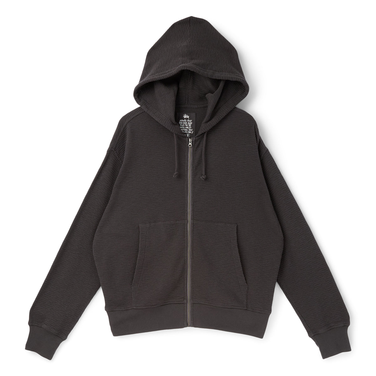 Stussy Light Weight Thermal Hood (Faded Black)