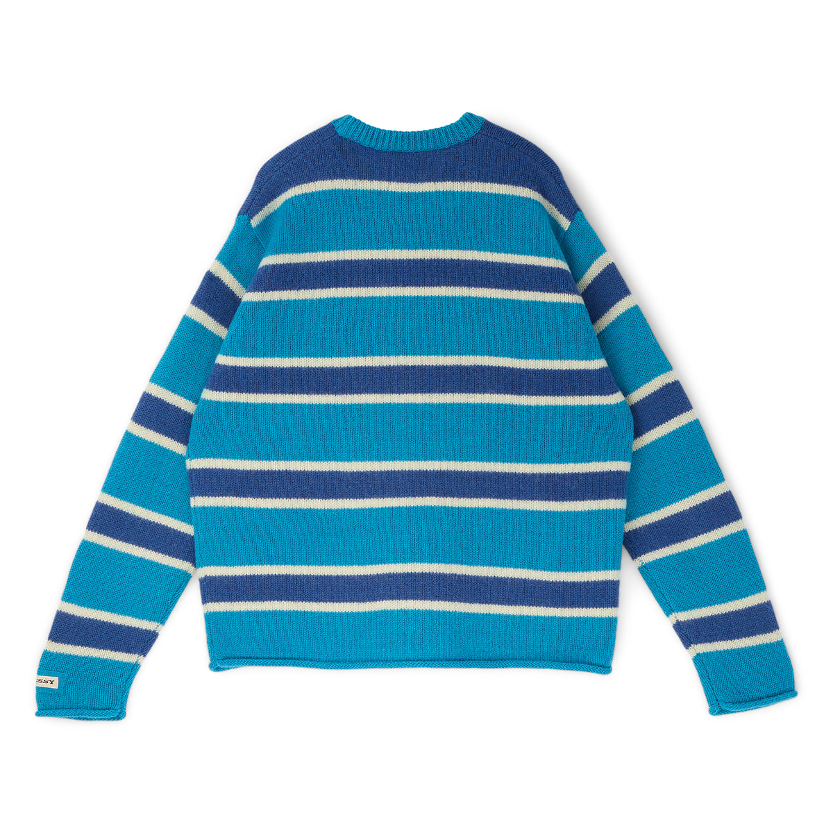 Stussy Striped Wool Sweater (Blue)