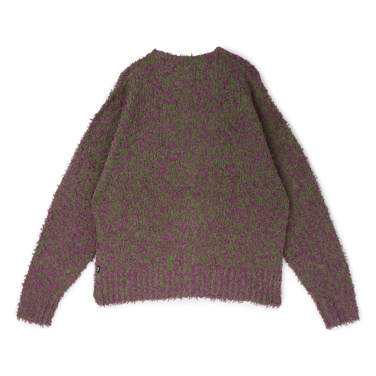 Stussy Textured Cardigan (Purple/Green)