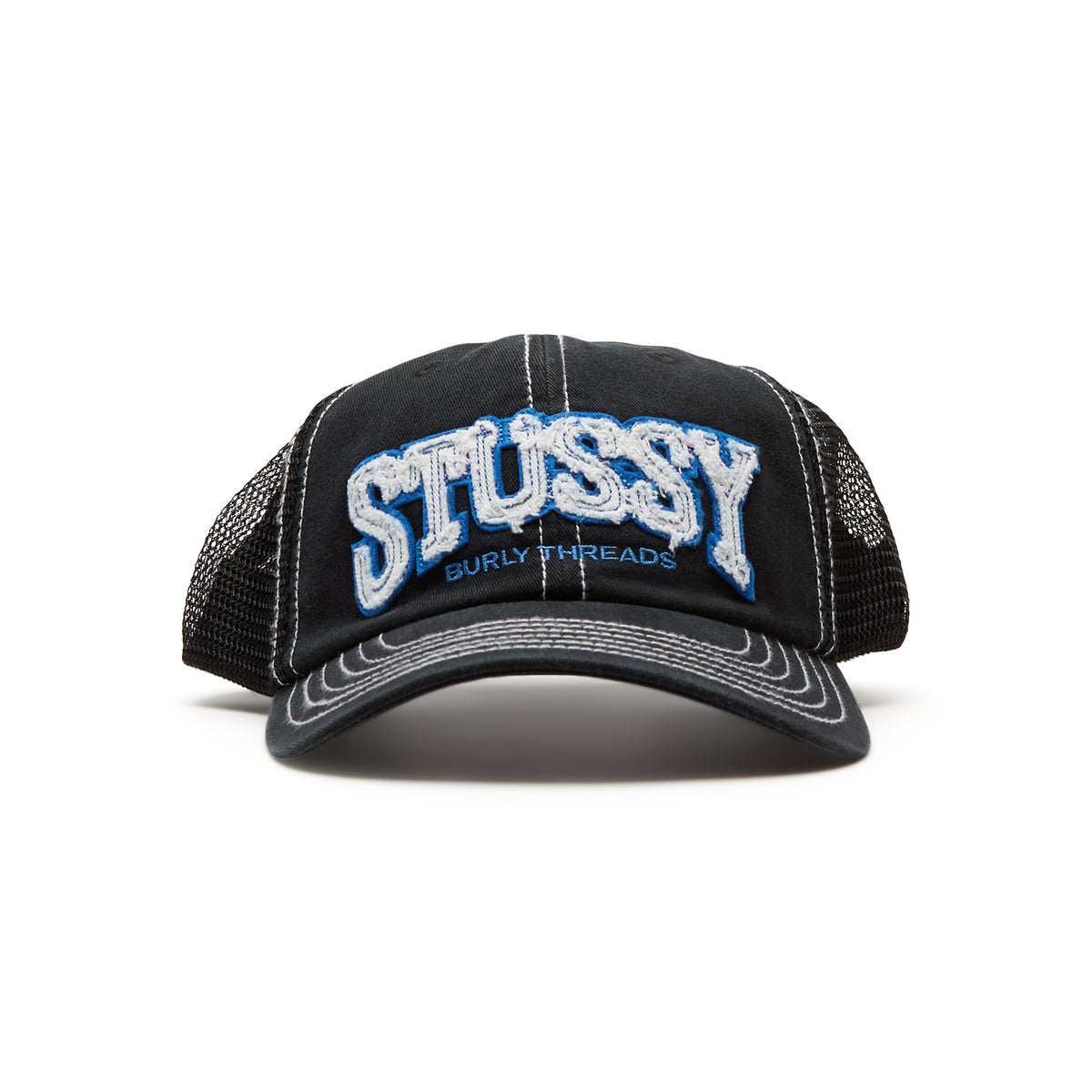 Stussy Md Burly Threads Trucker (Black)