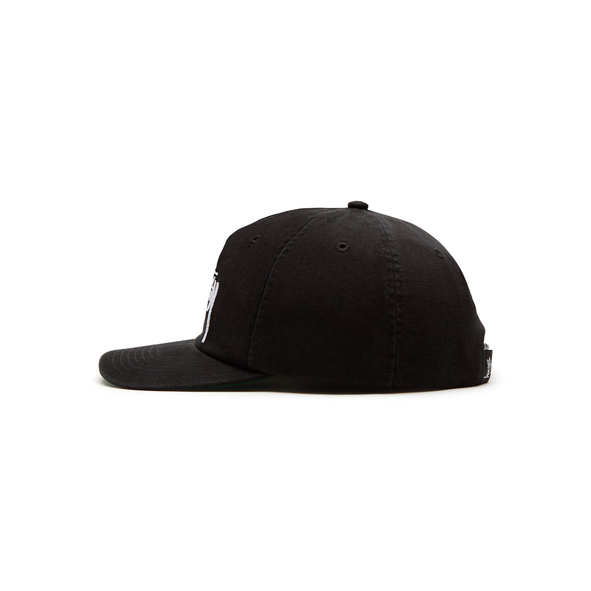 Stussy Big Stock Mid Depth Cap (Black)