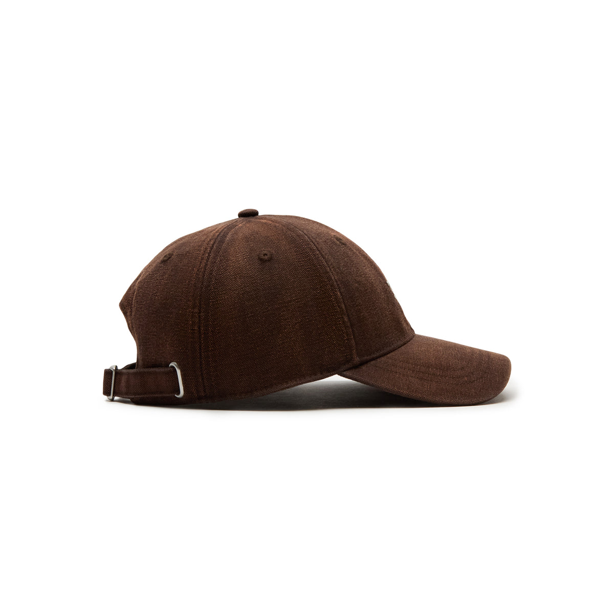 Stussy Lp Washed Basic Canvas Cap (Brown)