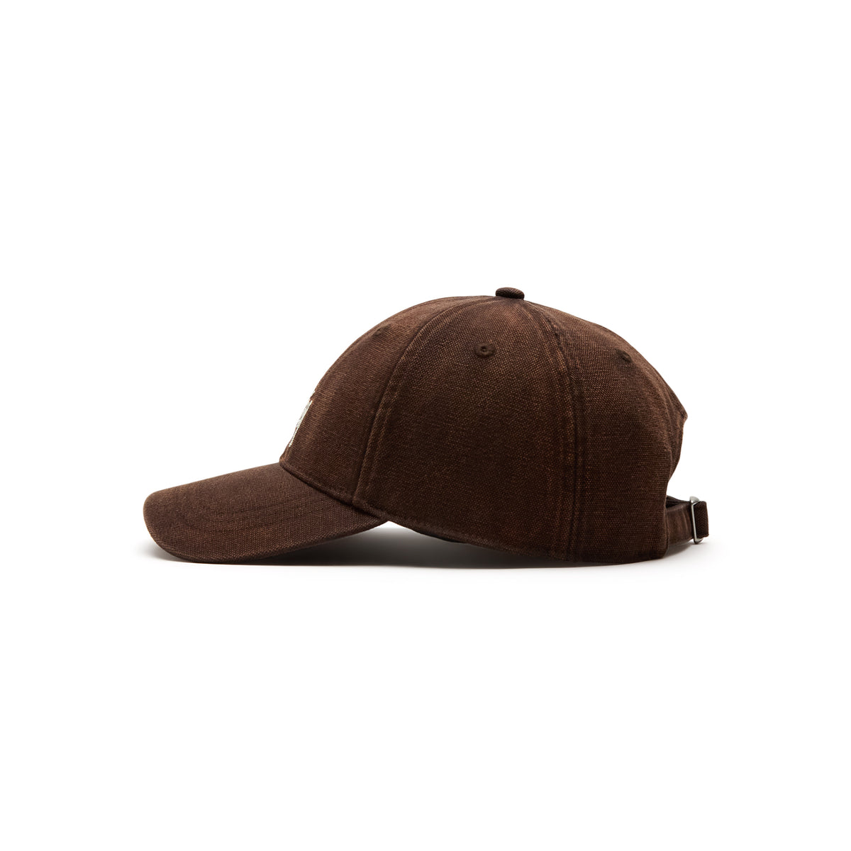 Stussy Lp Washed Basic Canvas Cap (Brown)