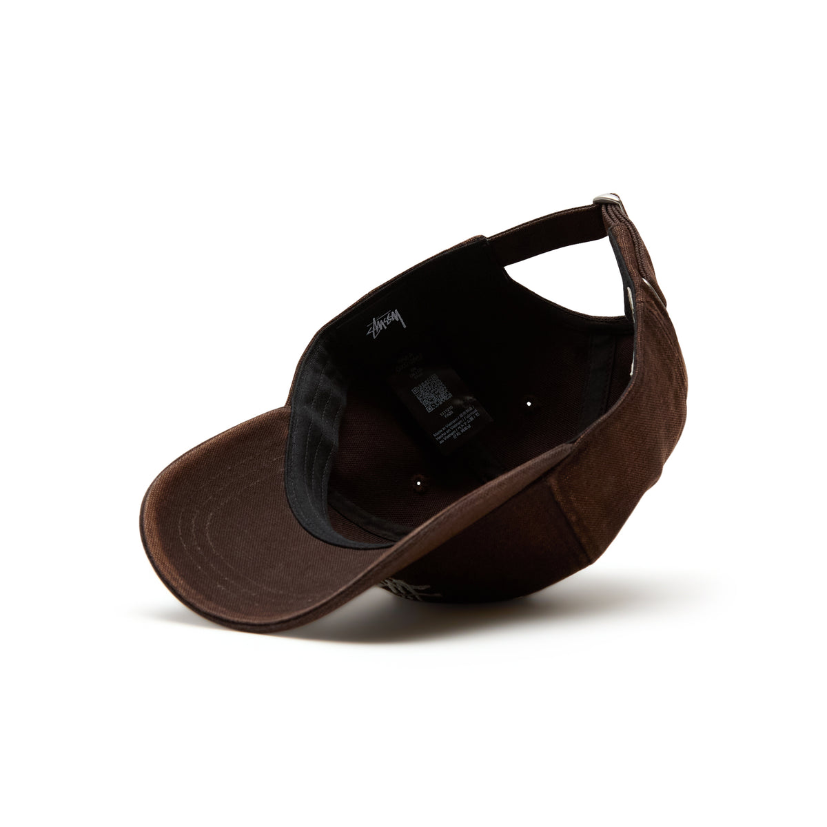 Stussy Lp Washed Basic Canvas Cap (Brown)