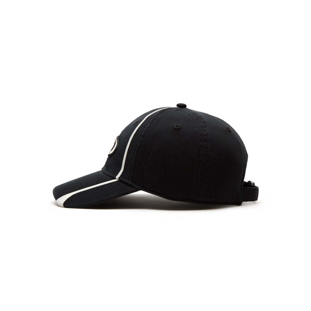 Stussy Lp S Oval Strapback Cap (Black)