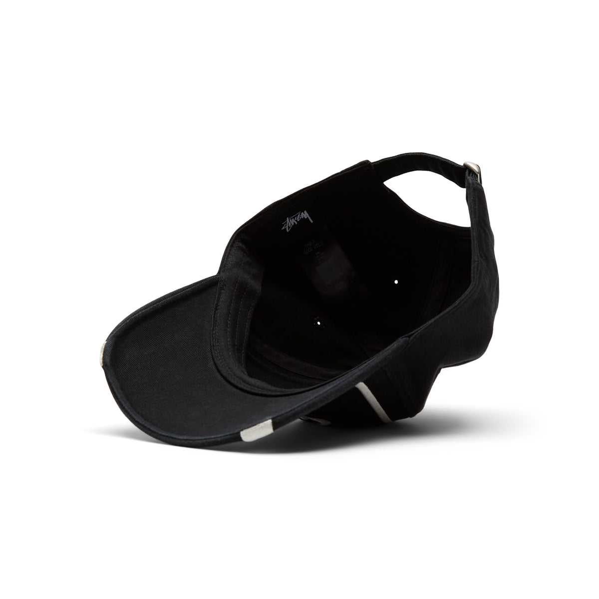 Stussy Lp S Oval Strapback Cap (Black)