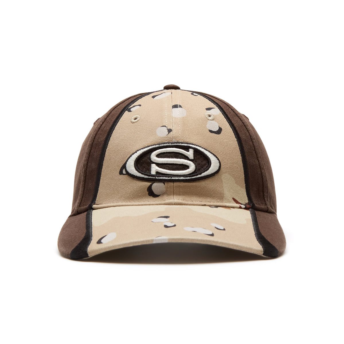 Stussy Lp S Oval Strapback Cap (Desert Camo)