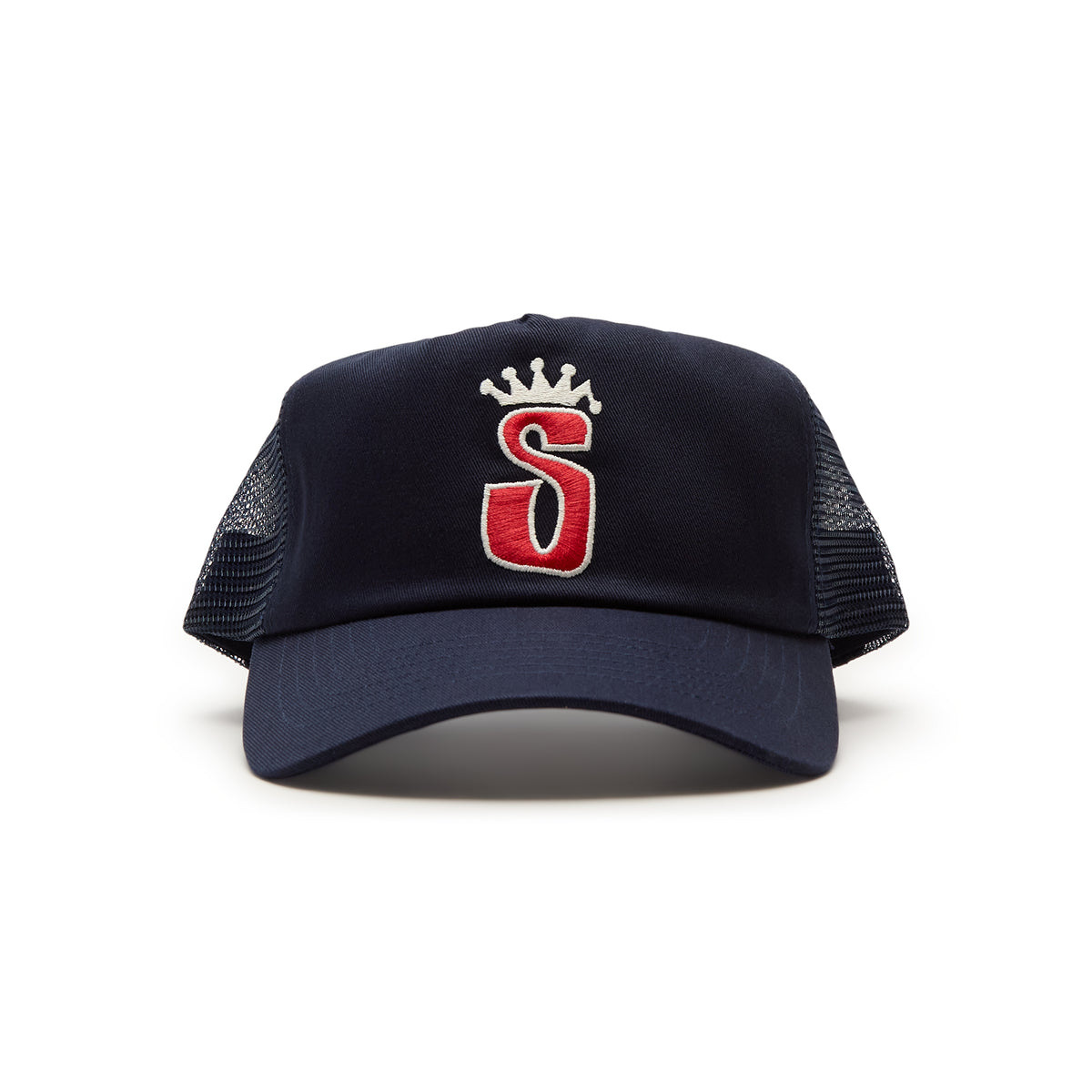 Stussy Trucker S Crown Cap (Navy)