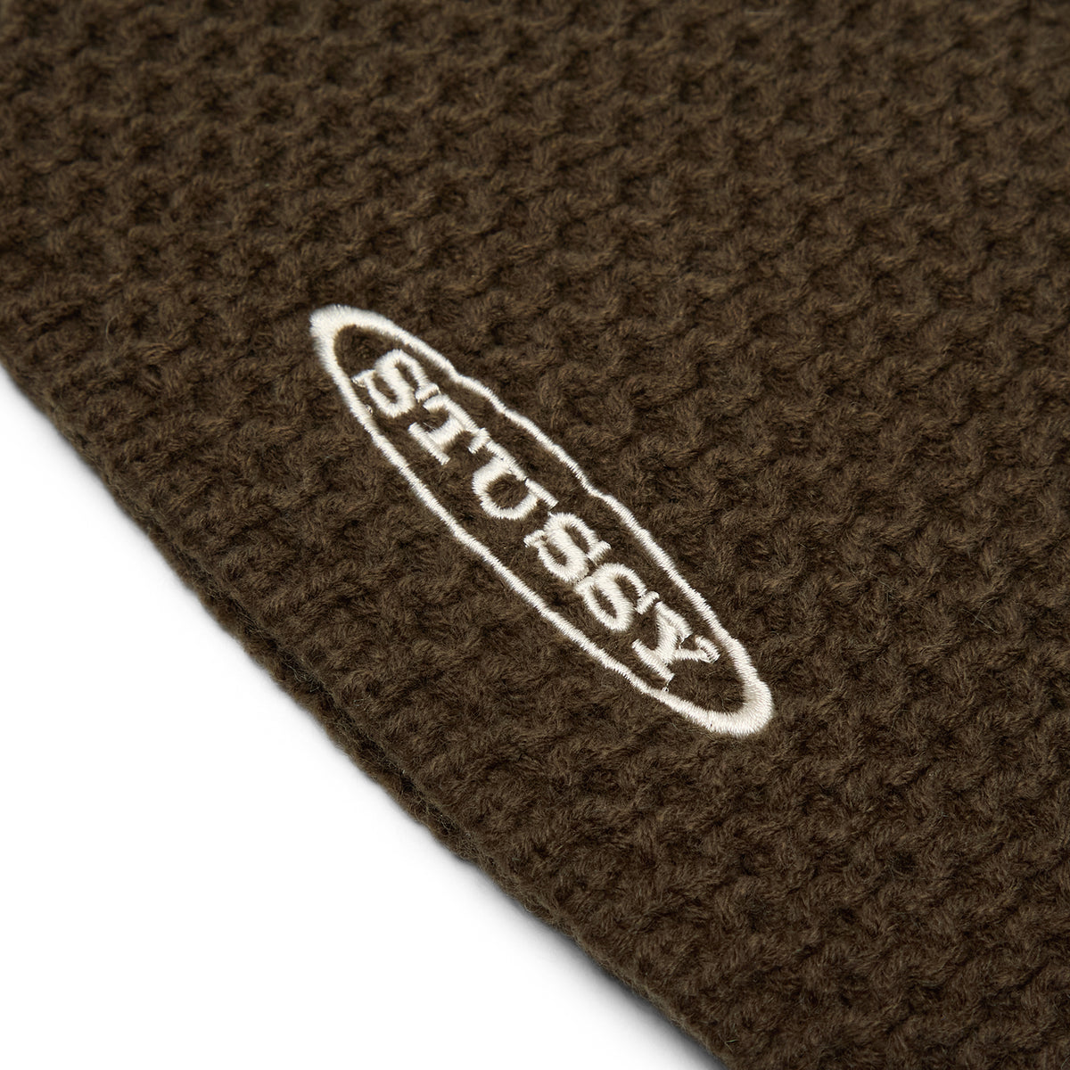 Stussy Textured Knit Skullcap (Olive)