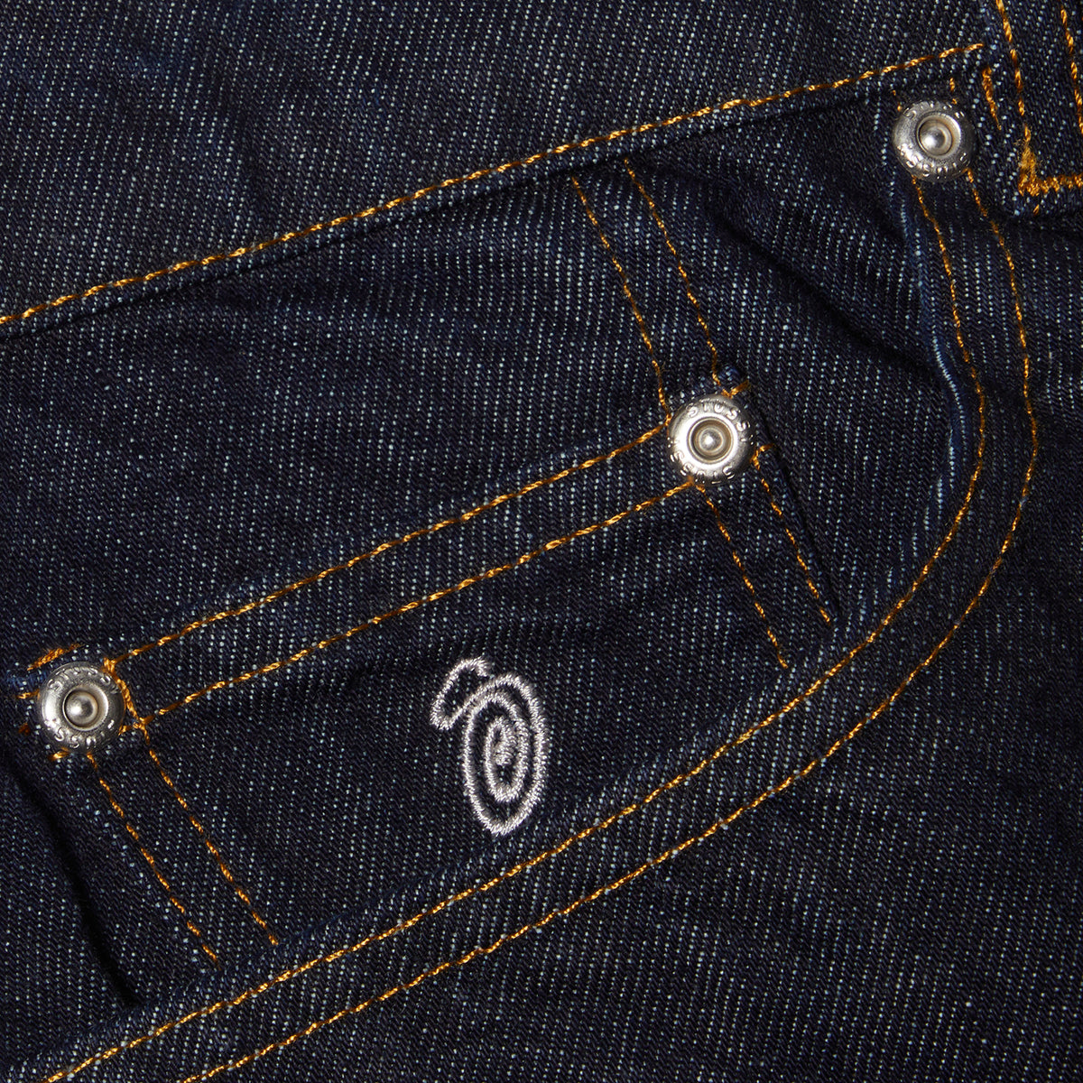 Stussy Big Ol Shorts Denim (Rinsed Indigo)