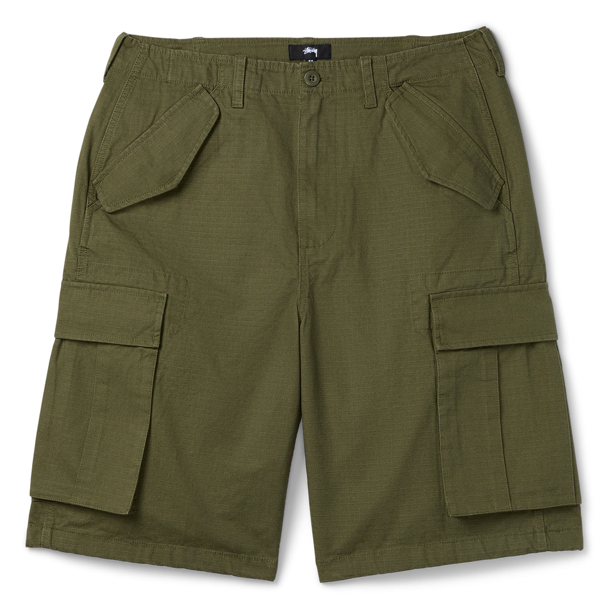Stussy Cargo Short Ripstop (Olive Green)