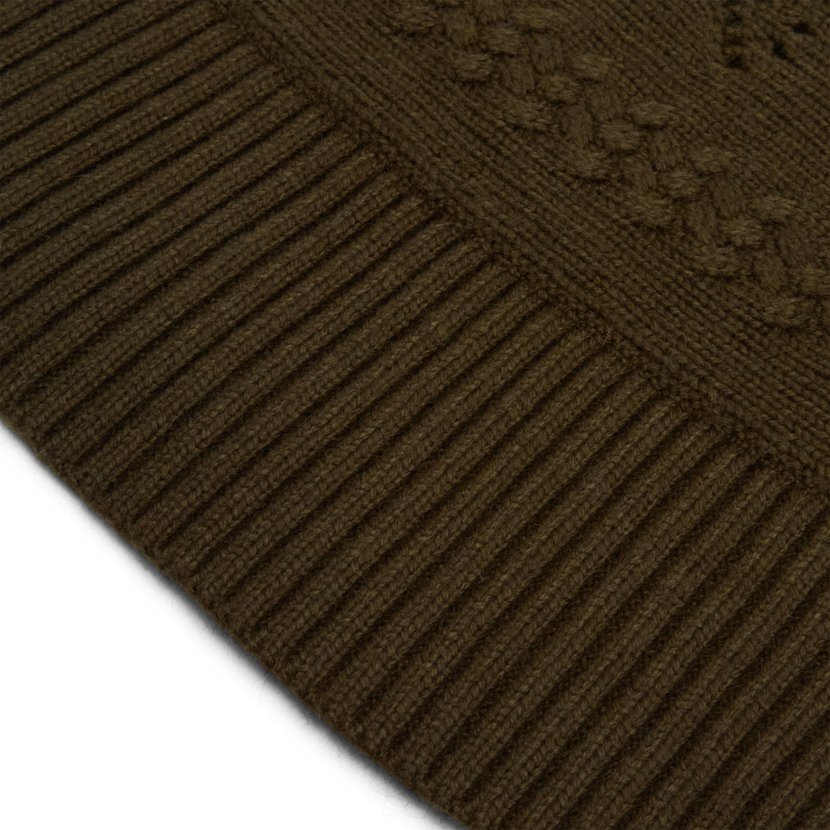 Danielle Guizio Vivienne Short Sleeve Turtleneck (Dark olive)