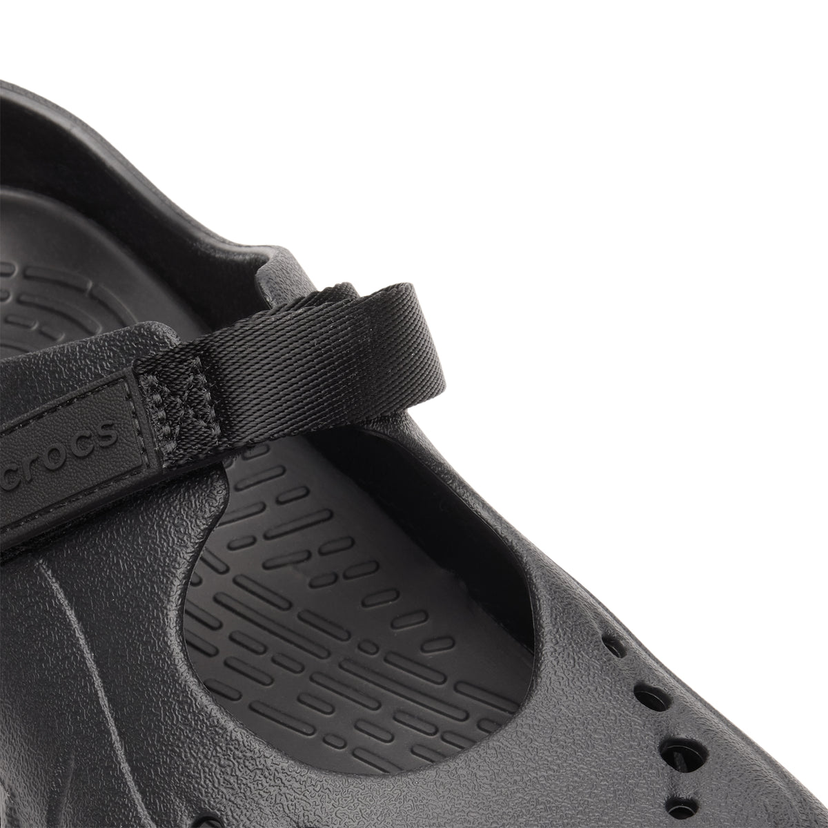 Crocs Echo Mary Jane Clog (Black)