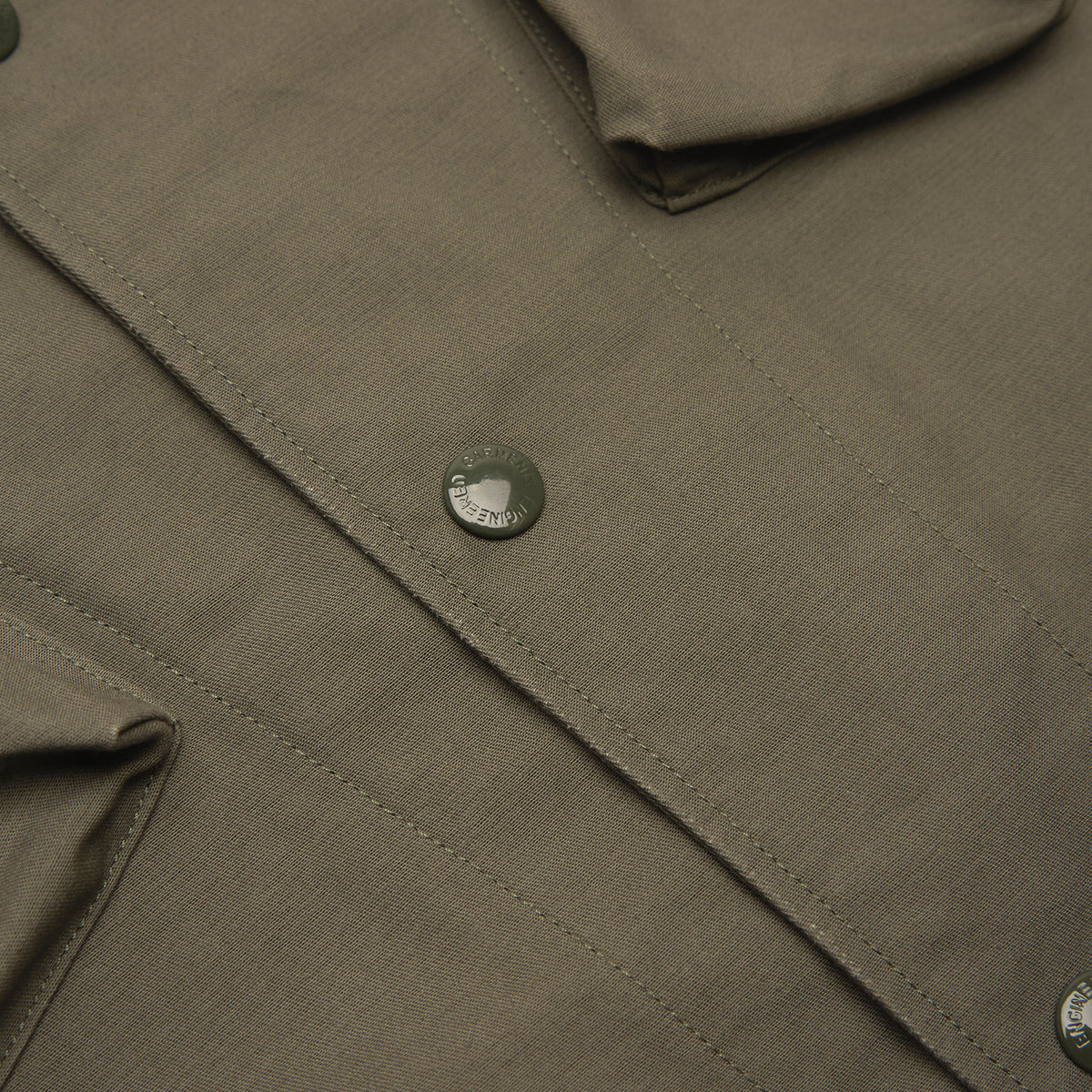 Engineered Garments Field Vest (C - Olive Cotton Double Cloth)