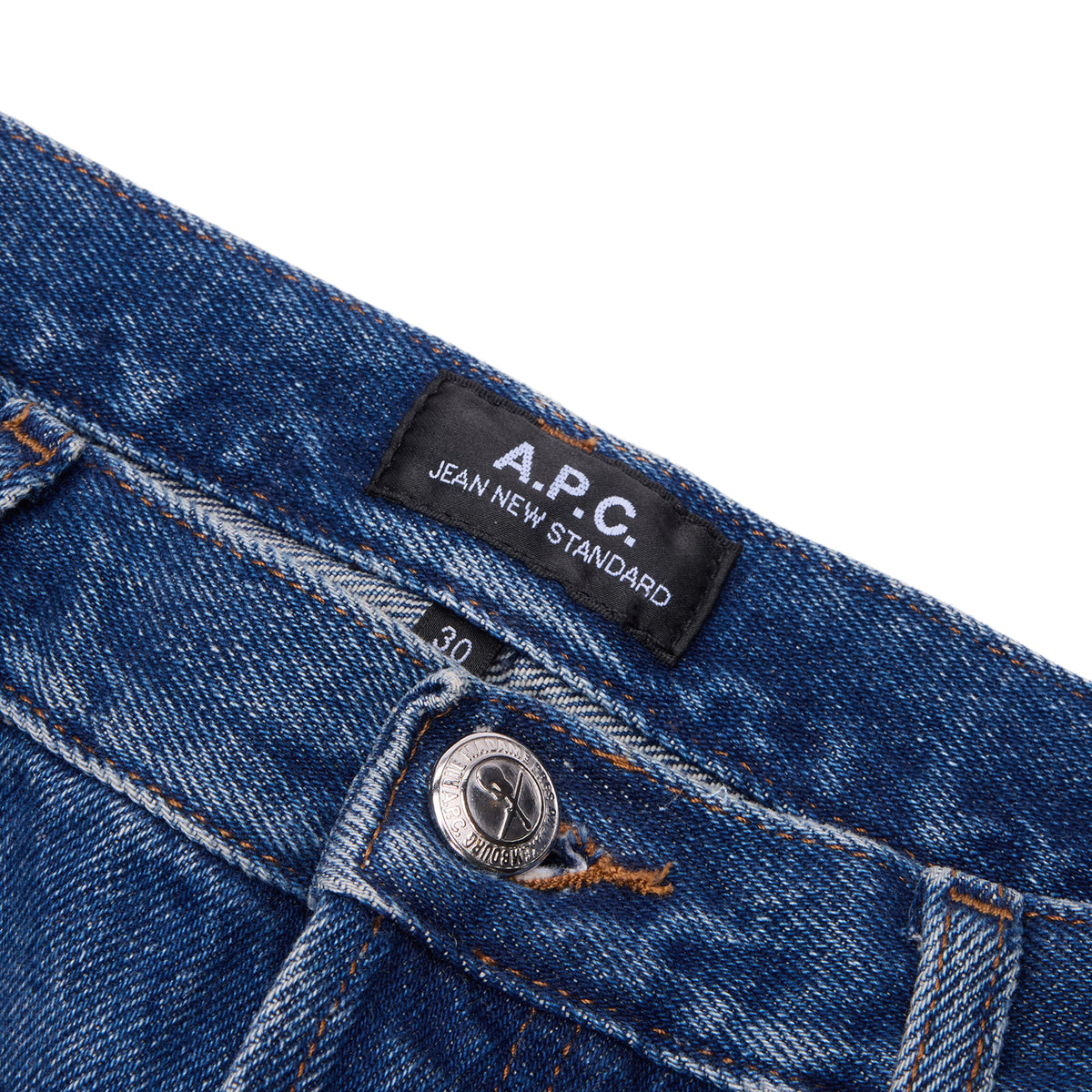 A.P.C. New Standard Jean (Washed indigo)
