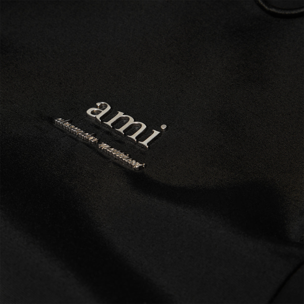 AMI Paris Hooded Windbreaker (BLACK)