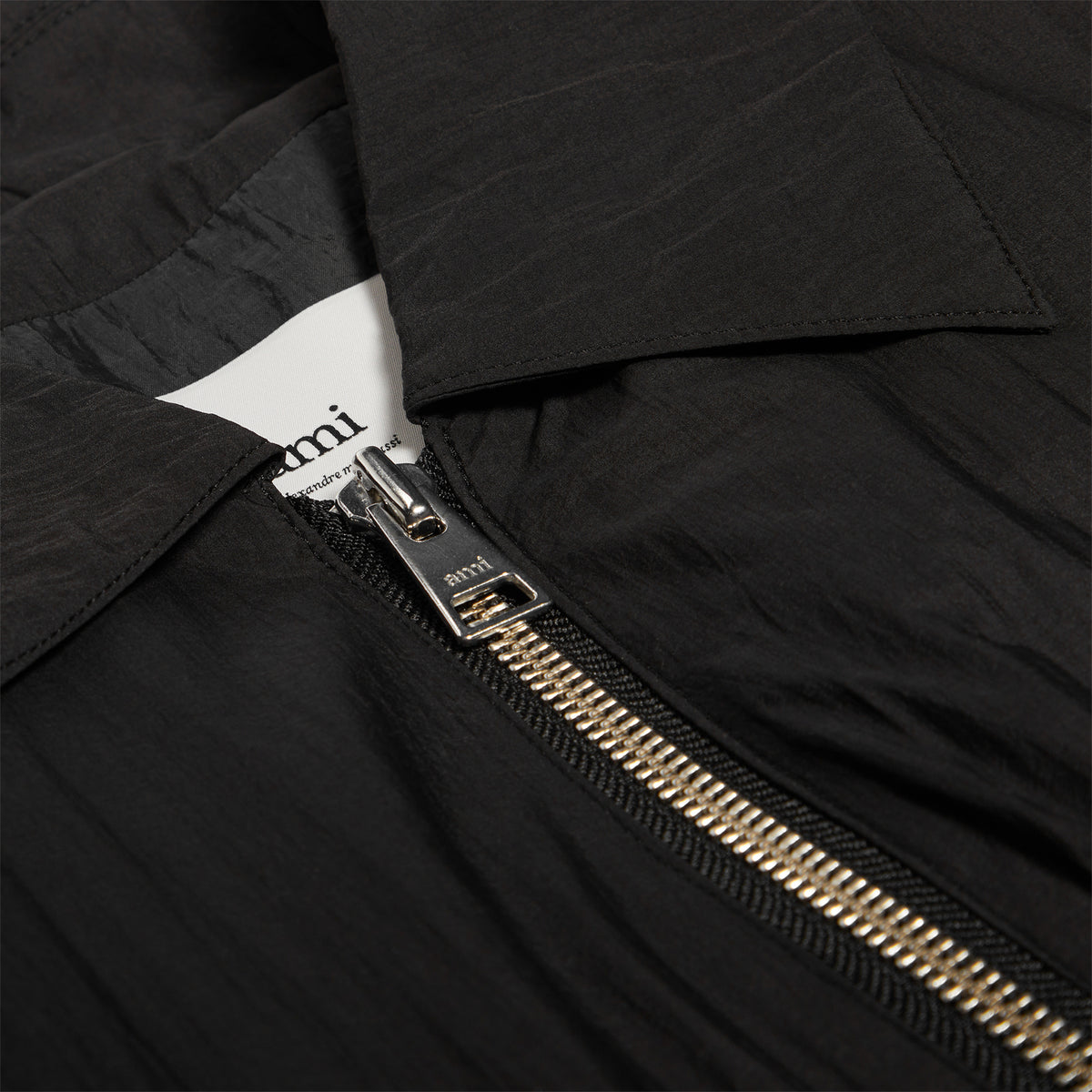 AMI Paris ADC Zipped Jacket (BLACK)