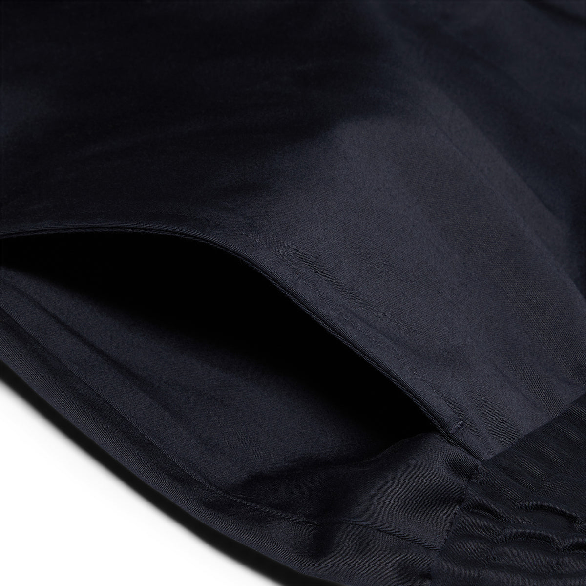 AMI Paris Elasticated Waist Shorts (Navy Blue)