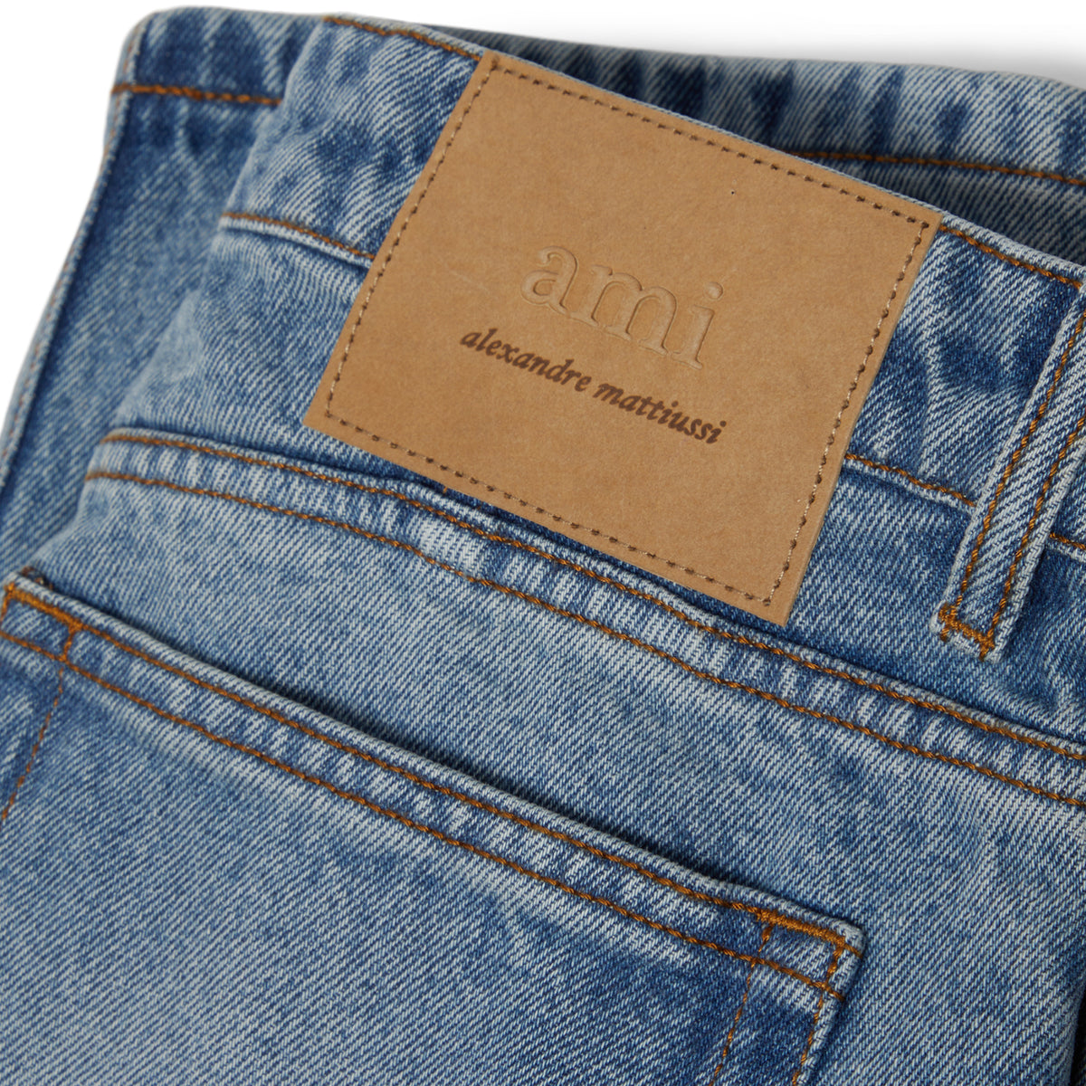 AMI Paris Classic Fit Jeans (Used blue)