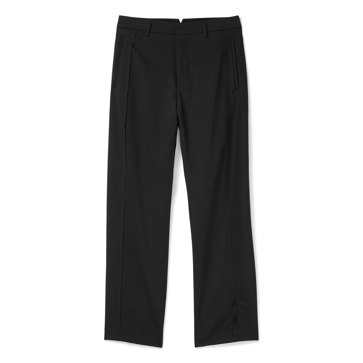 AMI Paris  Wool Elasticated Waist Pant (Anthracite)