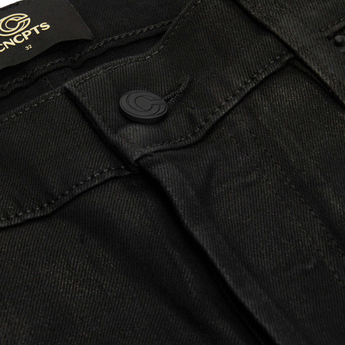 CNCPTS Coated Denim (Black)