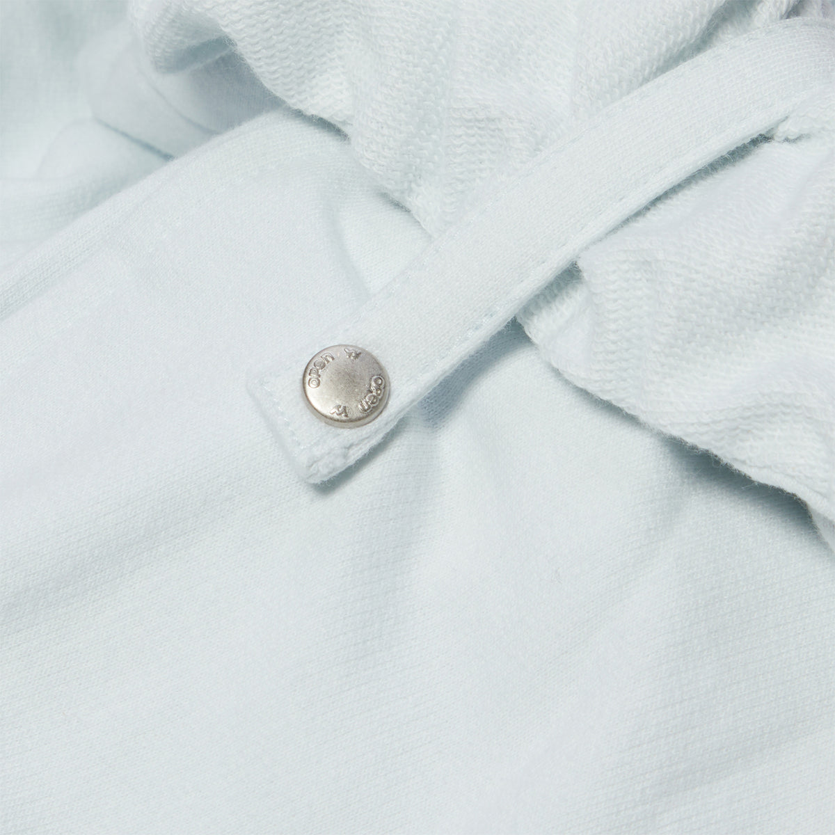 OPEN YY Rolled Waist Sweat Cargo Pants (Minty White)