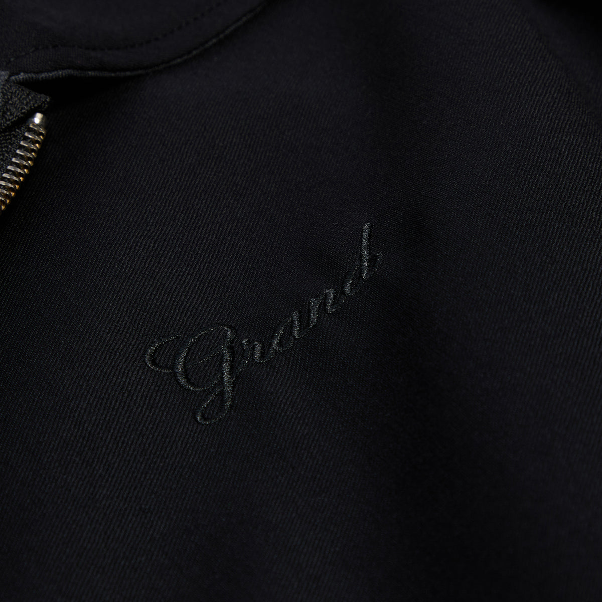 Grand Collection Reversible Wool Overshirt (Charcoal/Black)