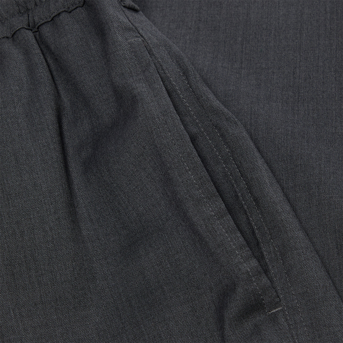Grand Collection Wool Pant (Charcoal)