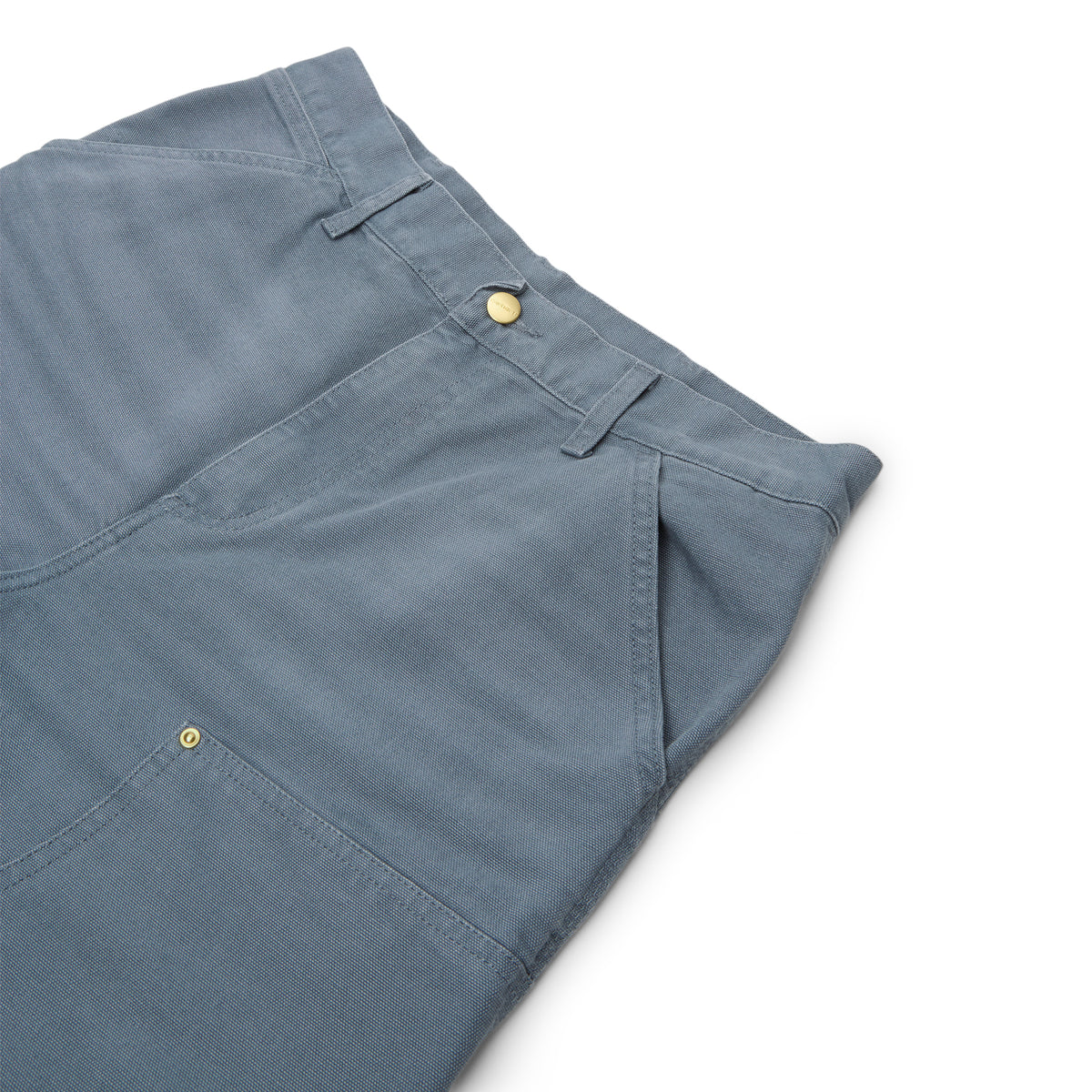 Carhartt WIP Double Knee Pant (Cozy Blue (Stone Canvas))