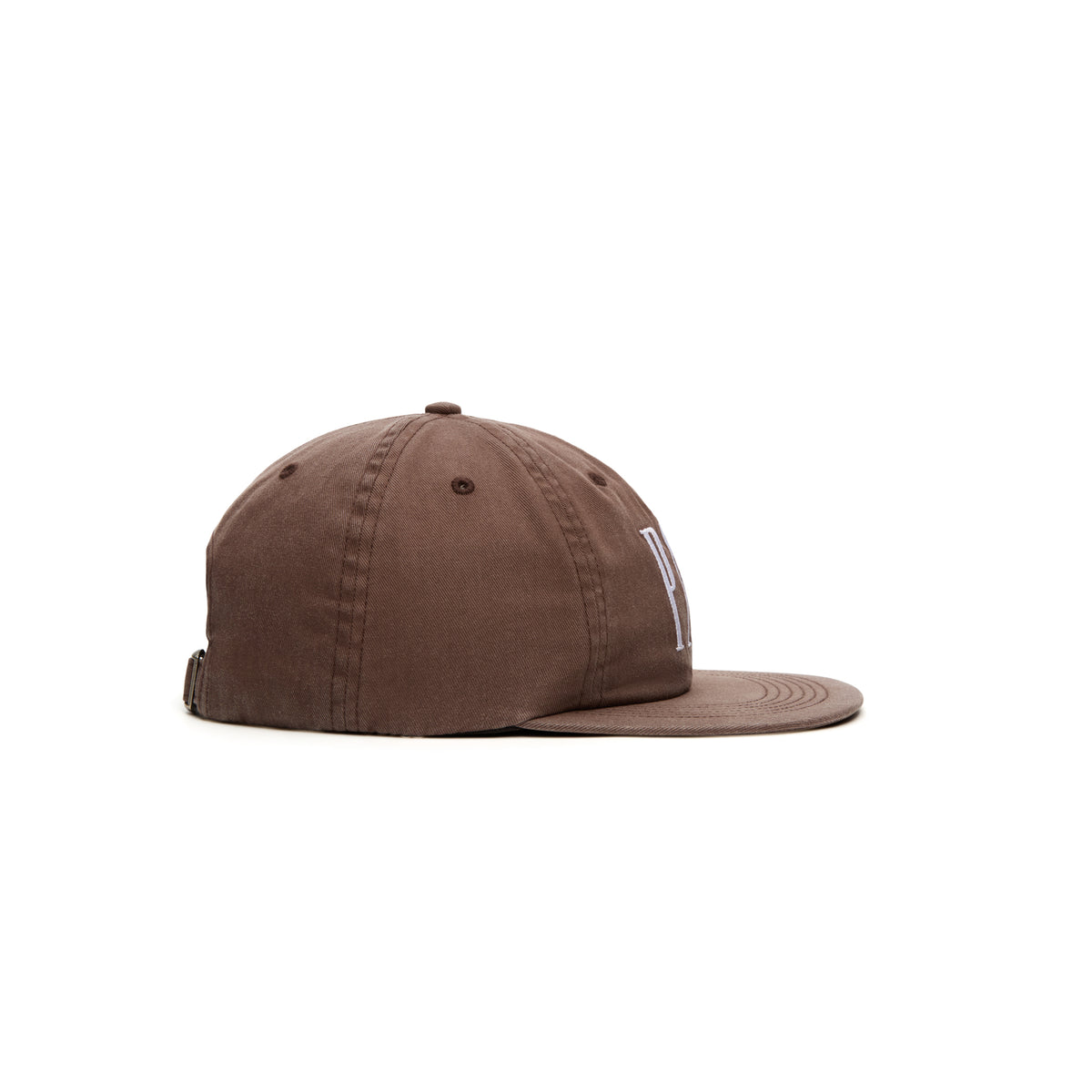 by Parra Store Logo 6 Panel Hat (Brown)