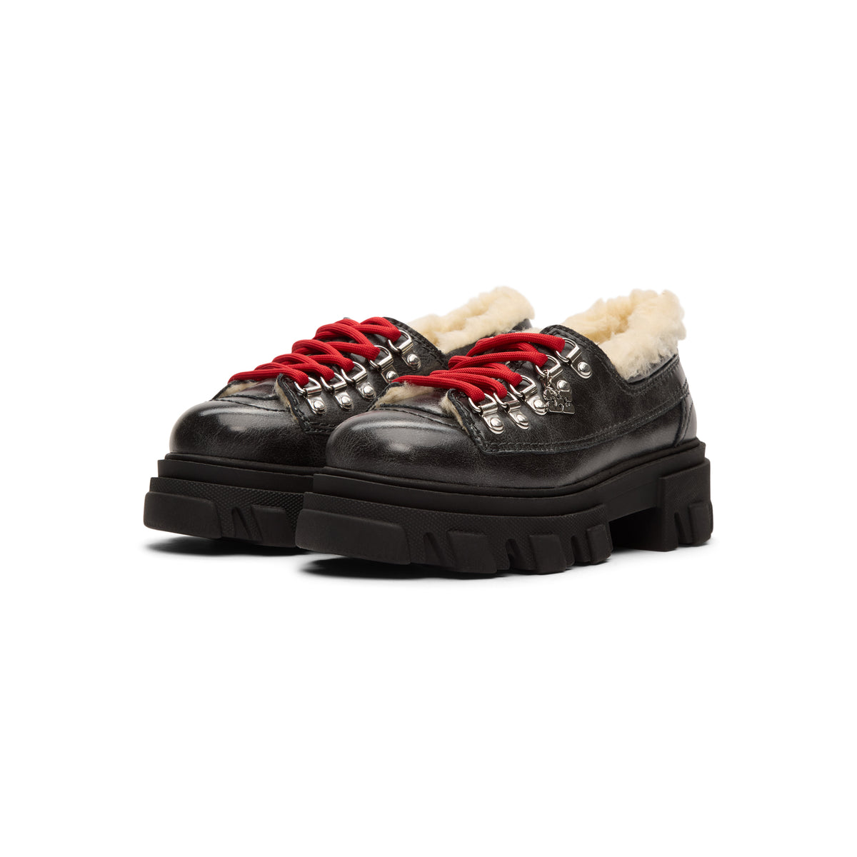 GANNI Cleated Derbies Vintage (Ebony)