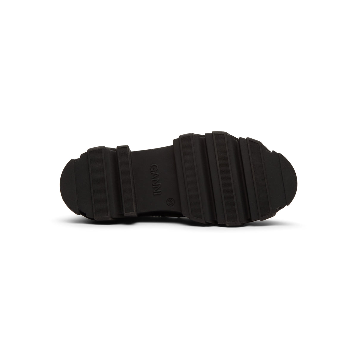 GANNI Cleated Derbies Vintage (Ebony)