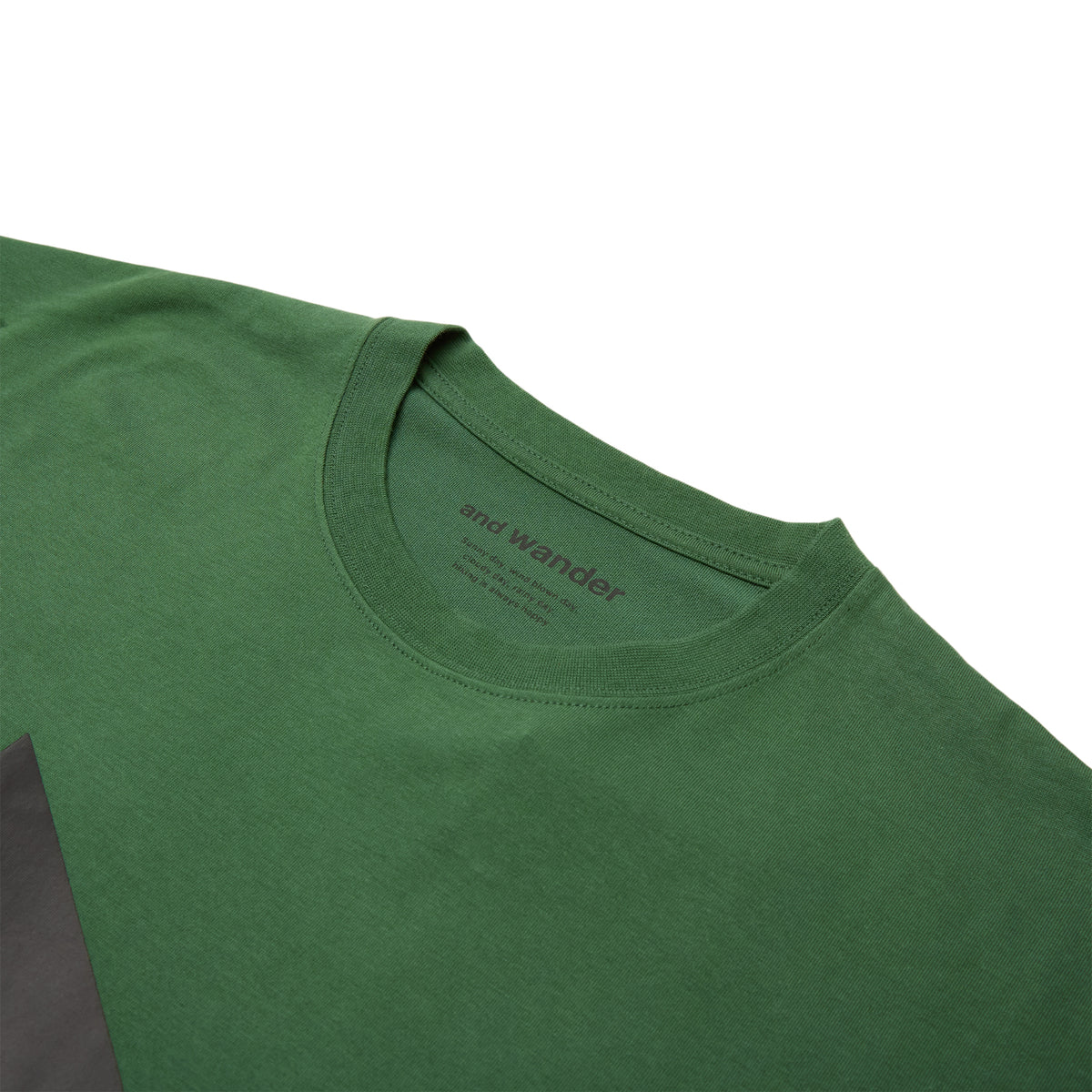 and wander 83 and wander big logo SS T (Green)