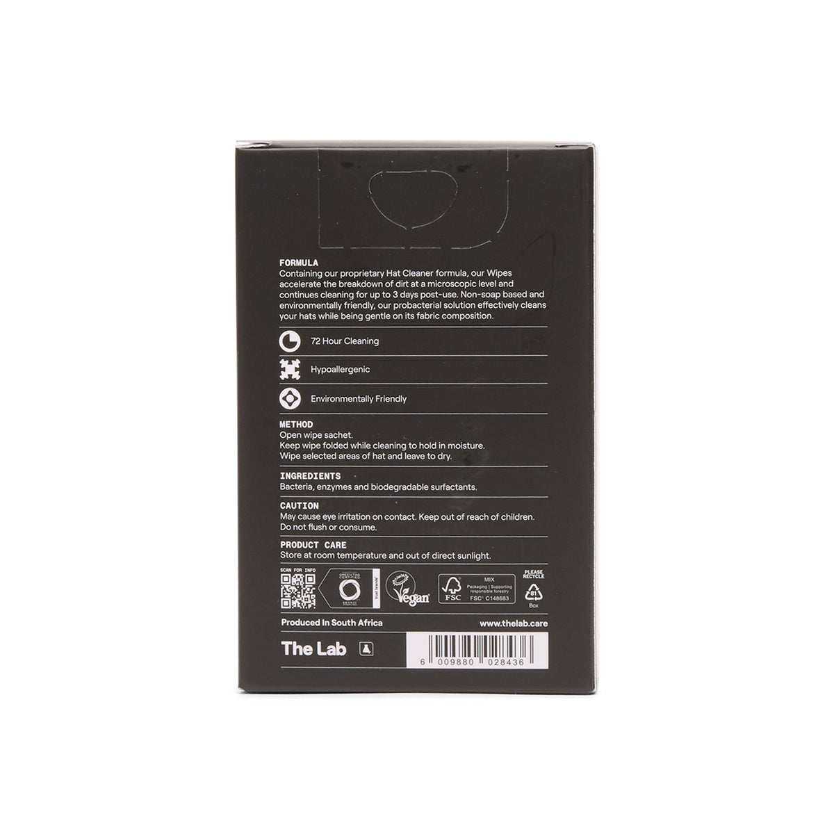 The Lab Hat Care Wipes (12 pack) (Multi)