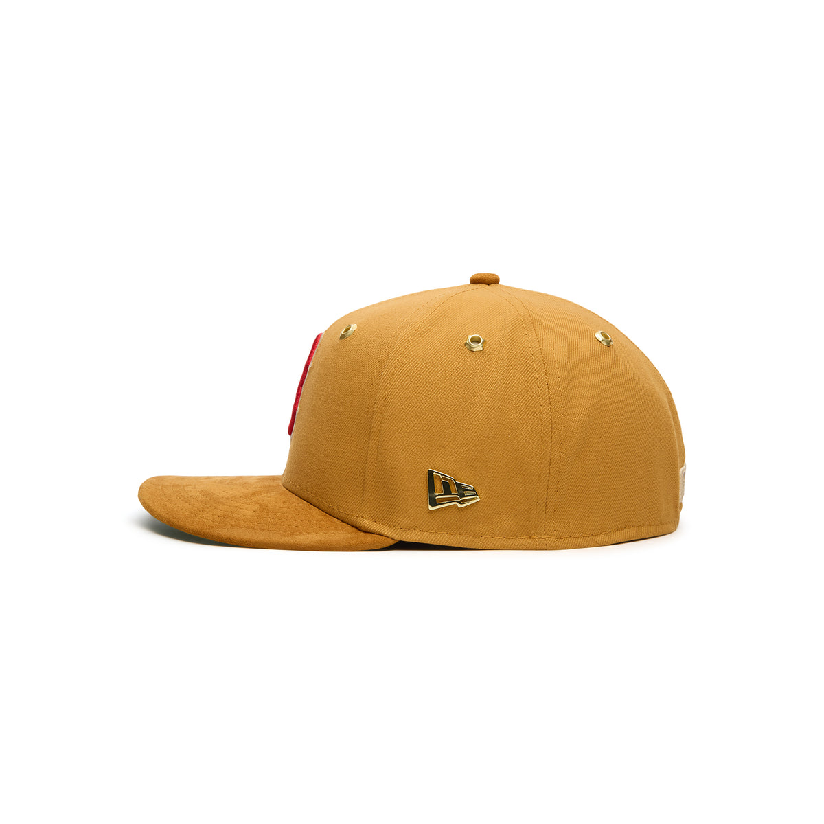 Timberland x New Era x Red Sox Fitted Baseball Cap (Pinecone Red Sox)