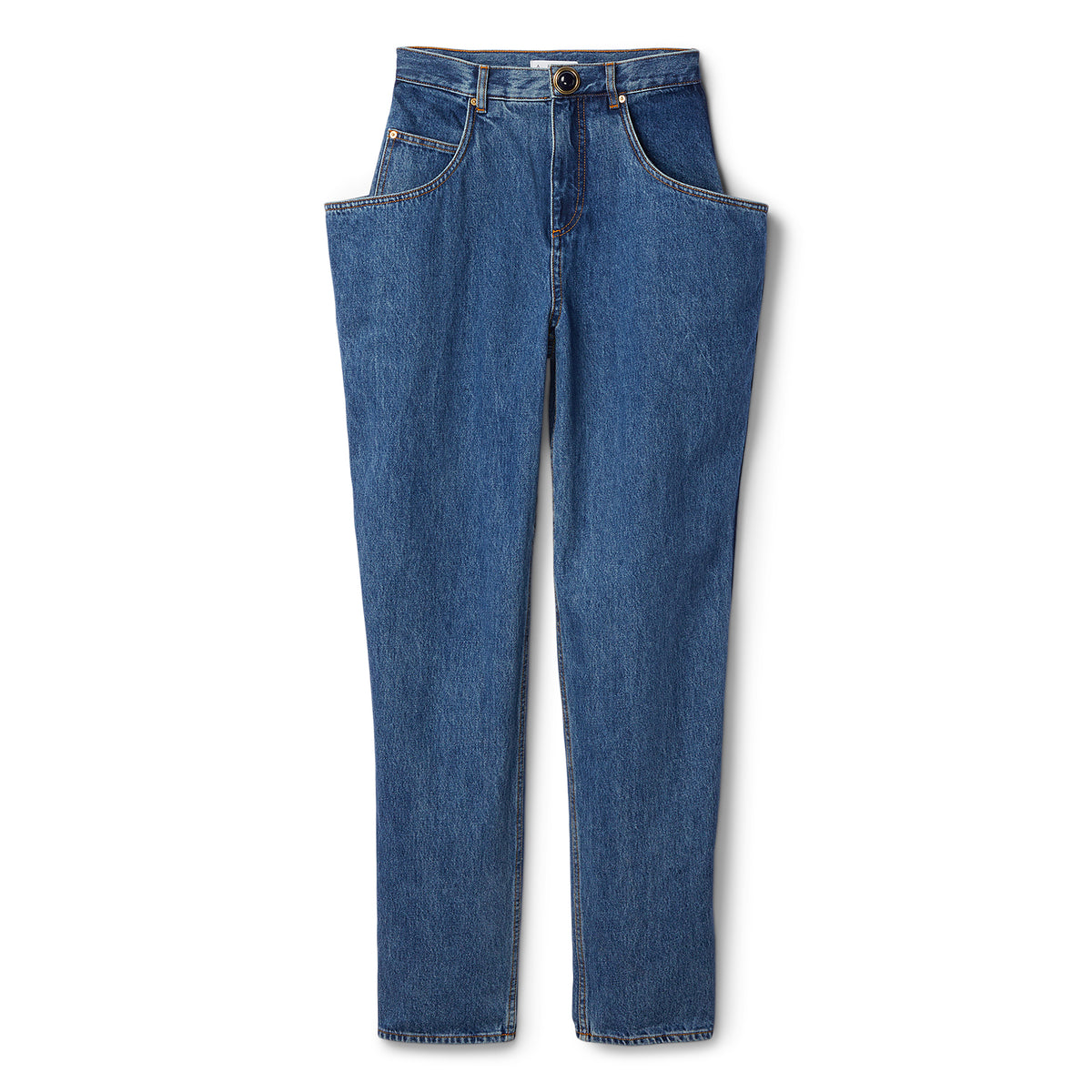 AREA Flare Pocket Jean (Medium Blue)