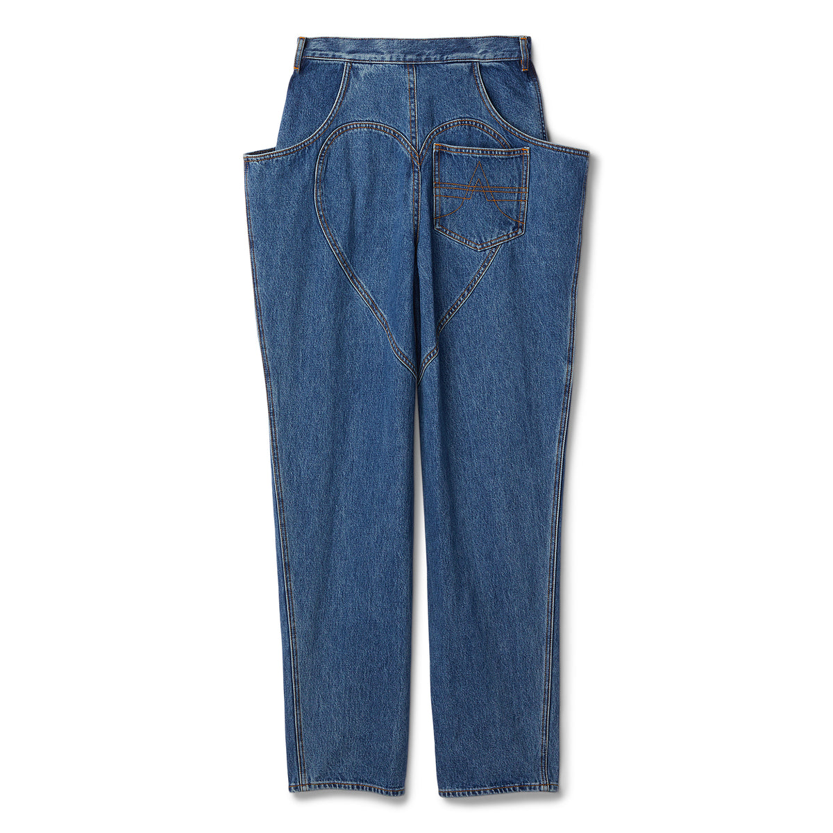 AREA Flare Pocket Jean (Medium Blue)